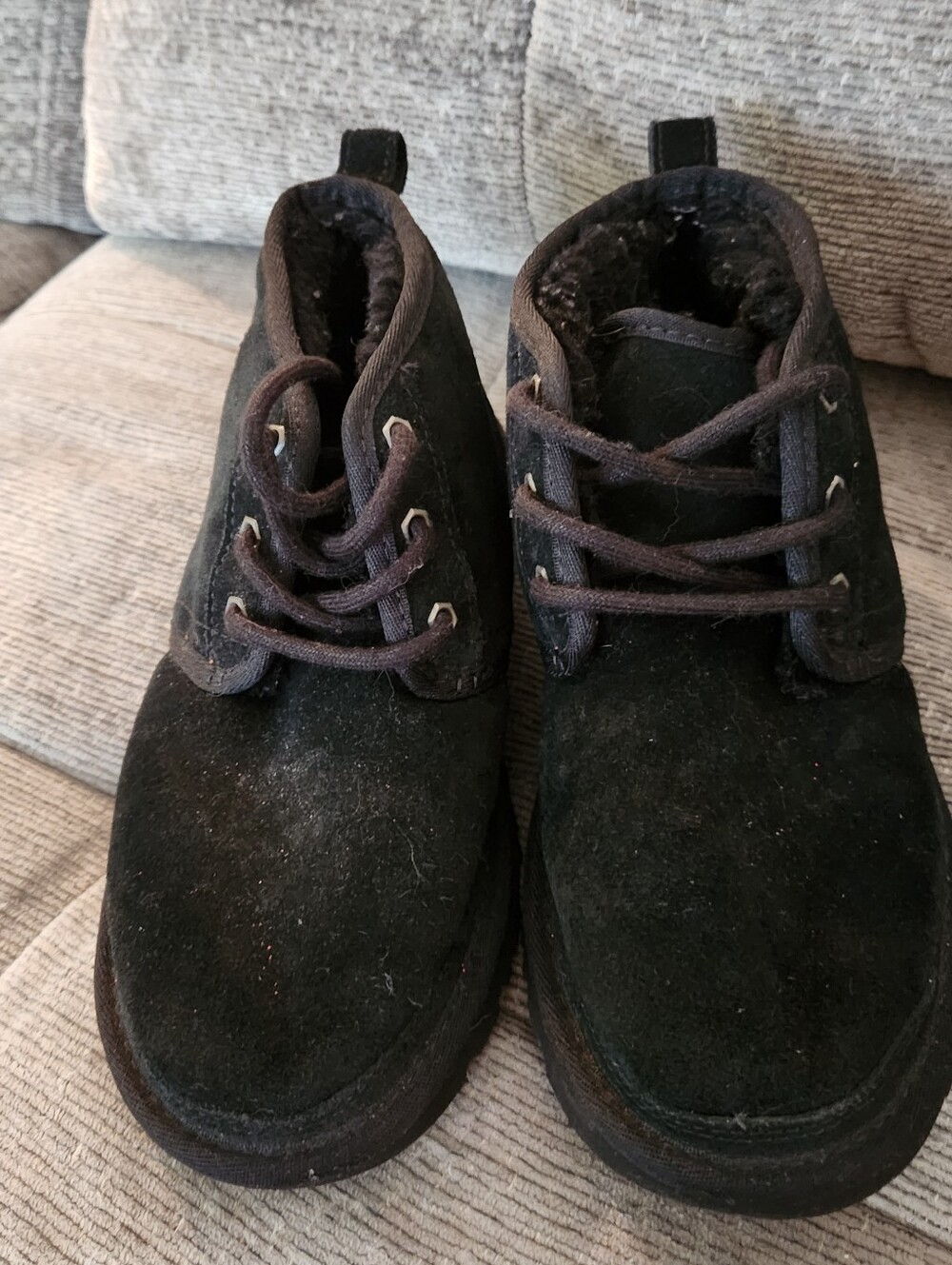 UGG Women's Black Suede Neumel Boot